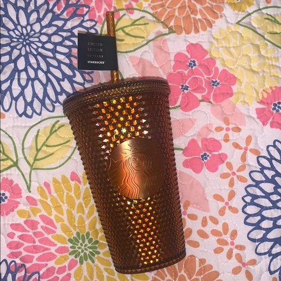 NWT Starbucks 50th anniversary copper tumbler